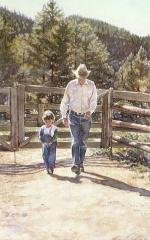 水粉大师Steve Hanks 266-My Father My Son